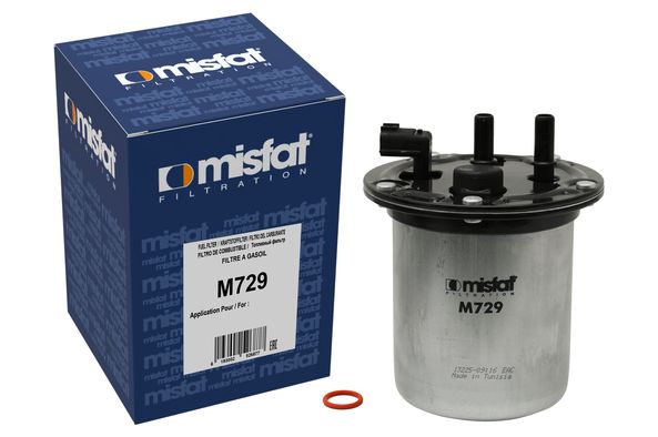 Filtre à carburant (Filtre à gasoil) MISFAT FILTRATION ref. M729
